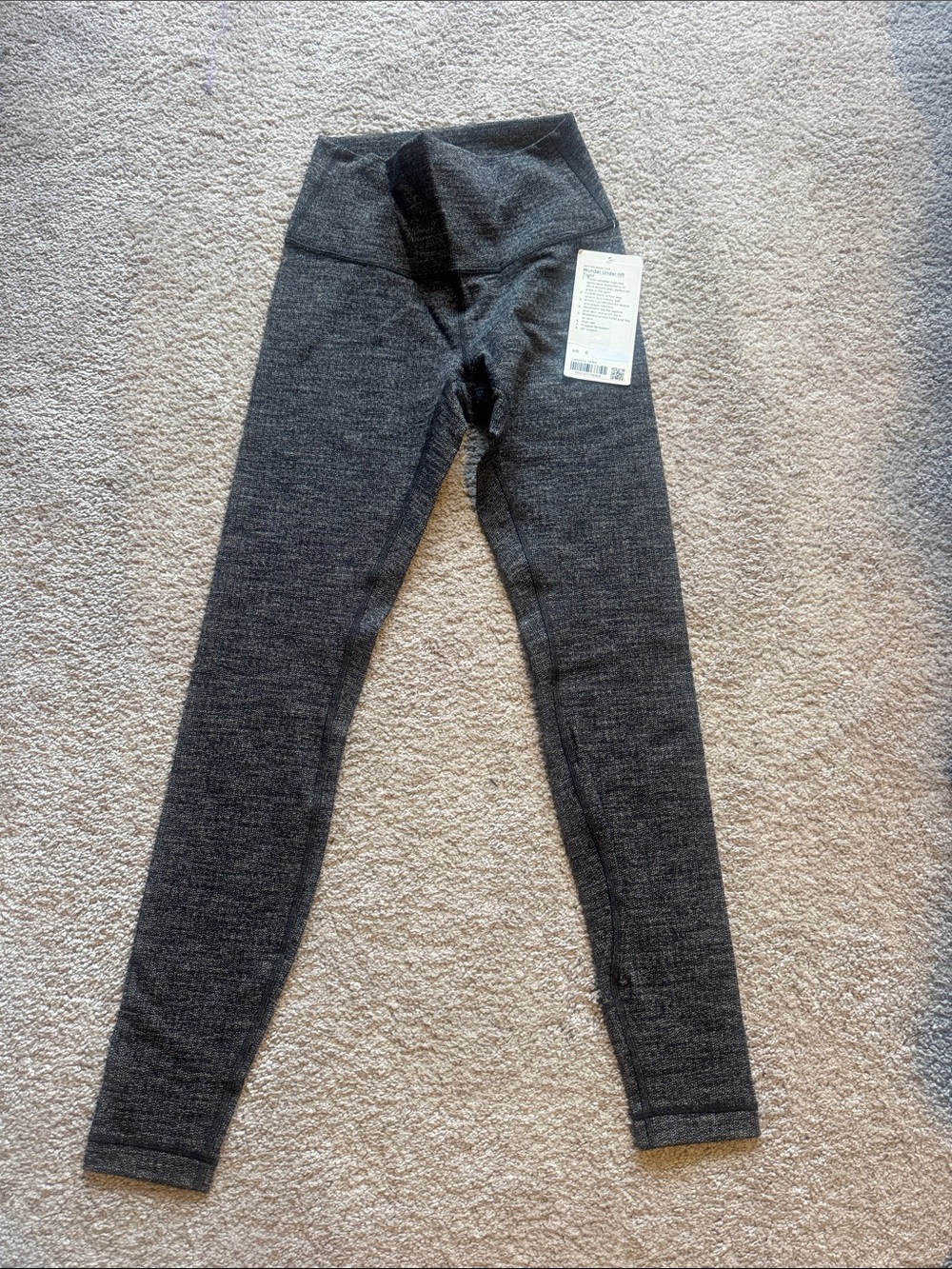 NWT lululemon winder under HR tight 28”